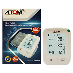 Atom Arm Blood Pressure Monitor Lcd Digital Display - The Healthcare Shop Pakistan
