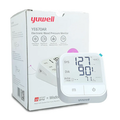 Yuwell Blood Pressure Monitor Digital Yuwell Ye670Ar Rechargeable - The Healthcare Shop Pakistan