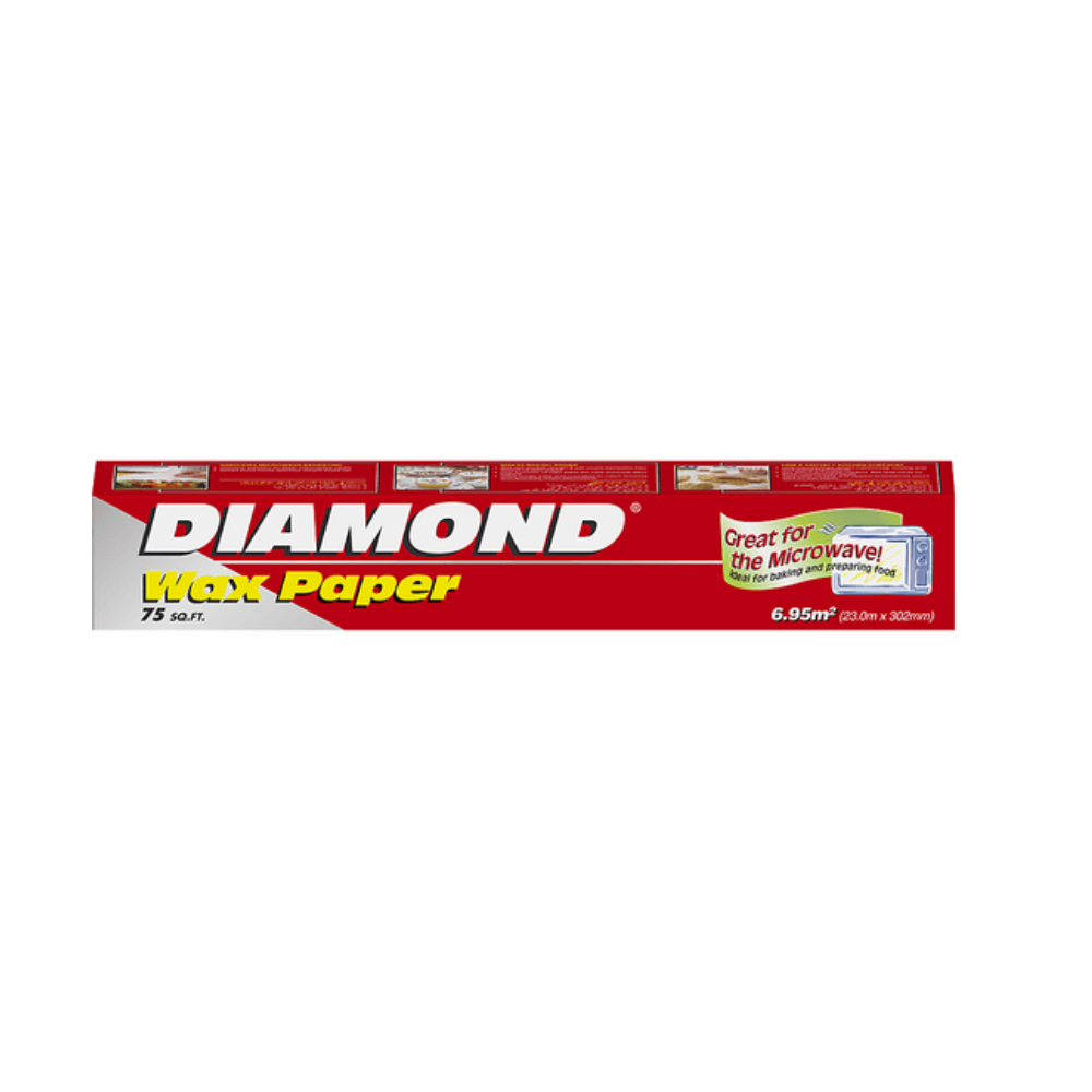 DIAMOND WAX PAPER 75 SQ.FT. Default Title - MamasJan Grocery Nonfood