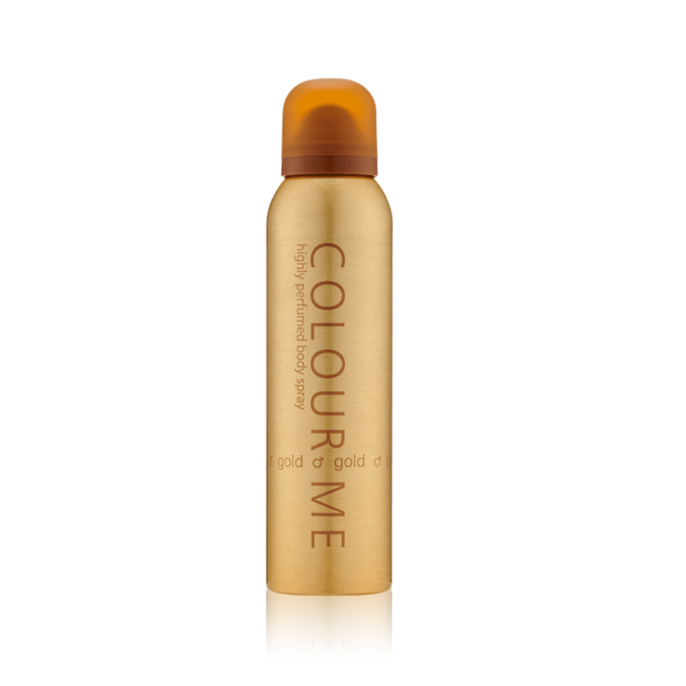 COLOUR ME DEODORANT GOLD 150 ML Default Title - MamasJan Grocery Nonfood