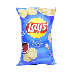 LAYS CHIPS SALT AND VINEGAR 184.2 GM Default Title - MamasJan Grocery
