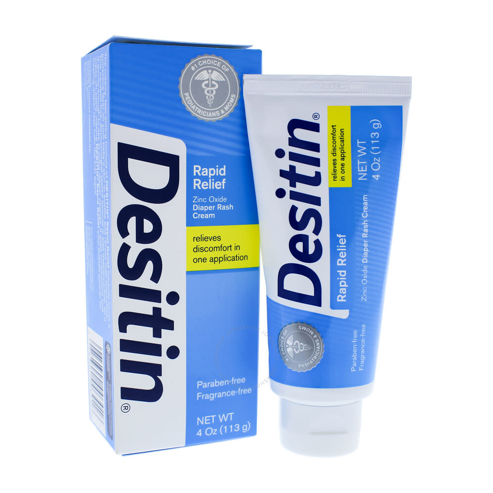 DESITIN DIAPER RASH CREAM RAPID RELIEF 113 GM Default Title - MamasJan Grocery Nonfood