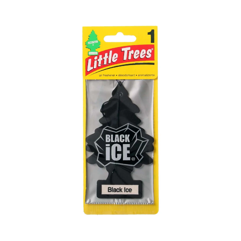 LITTLE TREES CAR FRESHNER BLACK ICE PC Default Title - MamasJan Grocery Nonfood