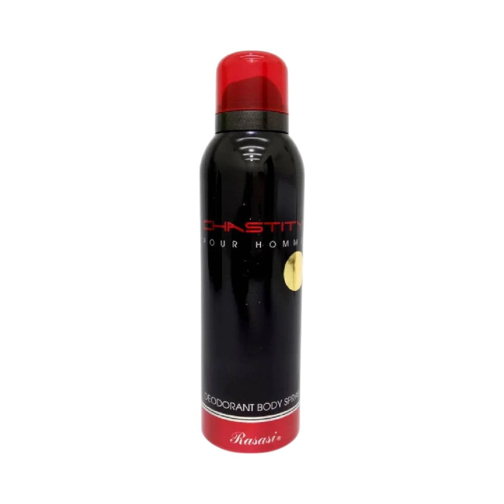 RASASI DEODORANT CHASTITY POUR HOMME 200 ML Default Title - MamasJan Grocery Nonfood