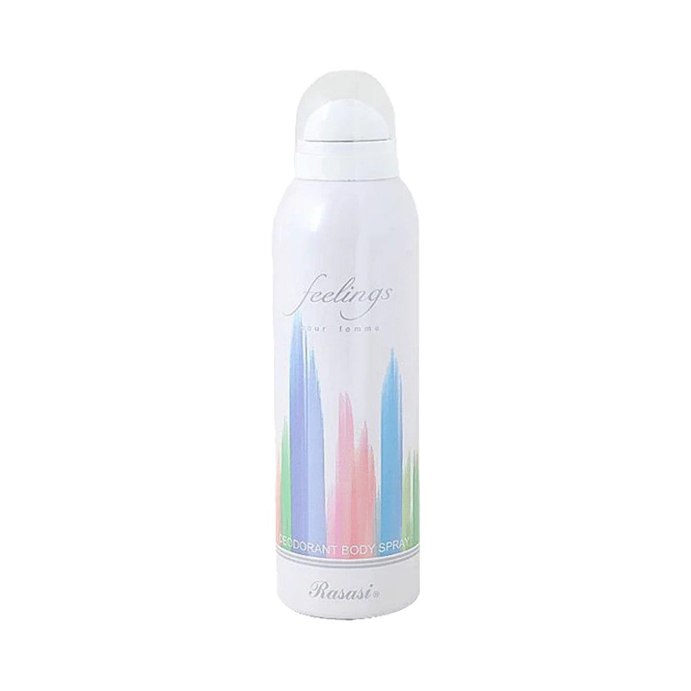 RASASI DEODORANT FEELINGS POUR FEMME 200 ML Default Title - MamasJan Grocery Nonfood