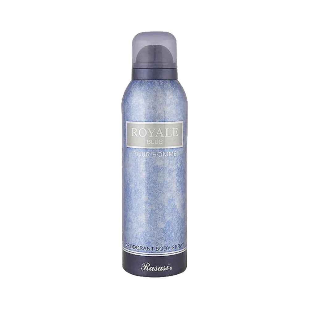 RASASI DEODORANT ROYALE BLUE MEN 200 ML Default Title - MamasJan Grocery Nonfood