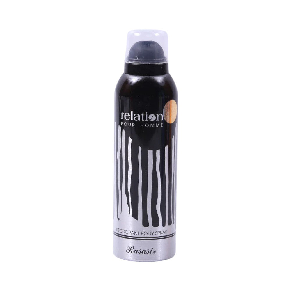 RASASI DEODORANT RELATION POUR HOMME 200 ML Default Title - MamasJan Grocery Nonfood