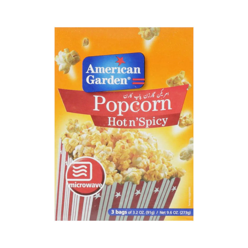 AMERICAN GARDEN POP CORN HOT AND SPICY 273 GM Default Title - MamasJan Grocery