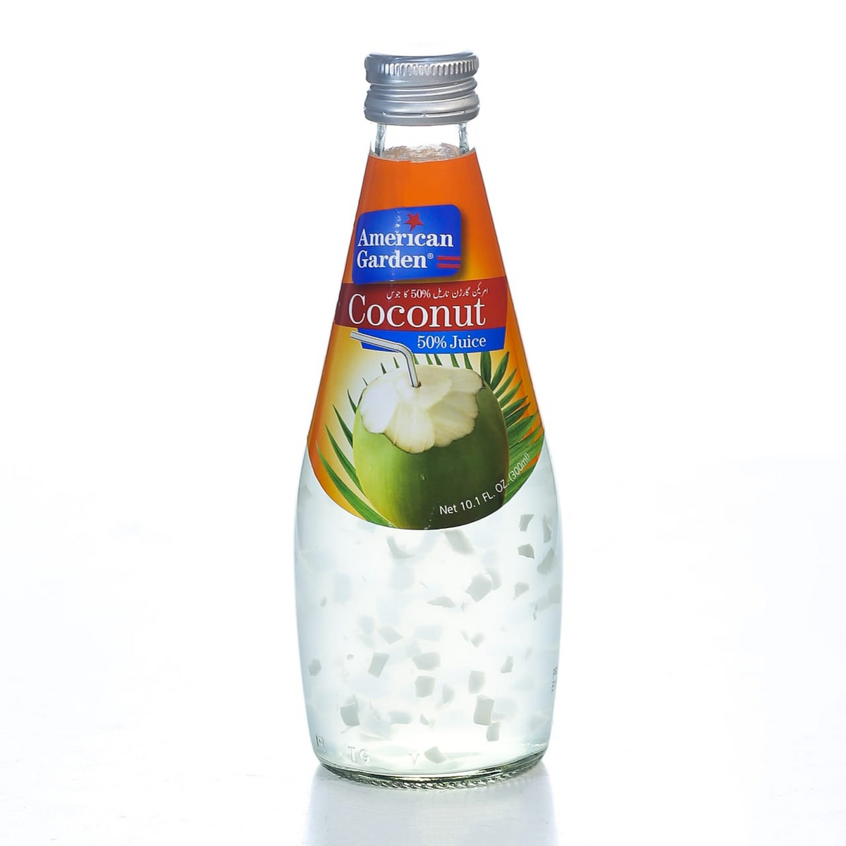 AMERICAN GARDEN COCONUT JUICE WITH PULP 300 ML Default Title - MamasJan Grocery