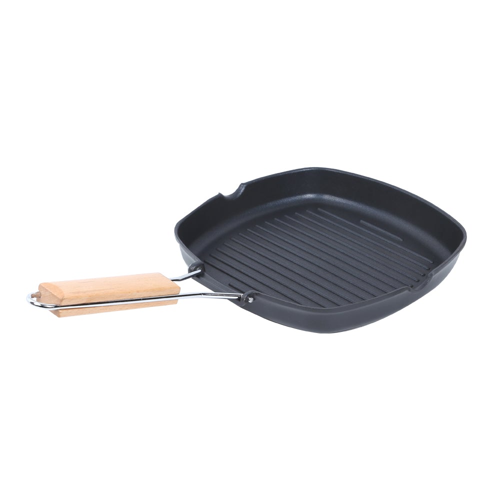 GRILL PAN DIECAST 28CM 23628 Default Title - MamasJan Crockery