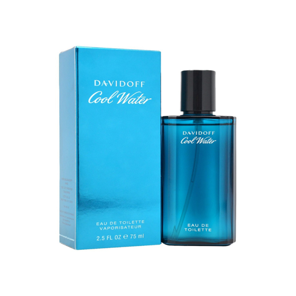 DAVIDOFF COOL WATER FOR MEN EDT 75 ML Default Title - MamasJan Perfume