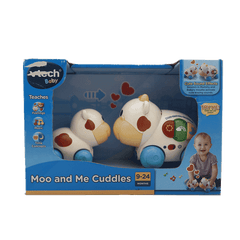 129003 VTECH MOO AND ME CUDDLES BASIC Default Title - MamasJan Toys
