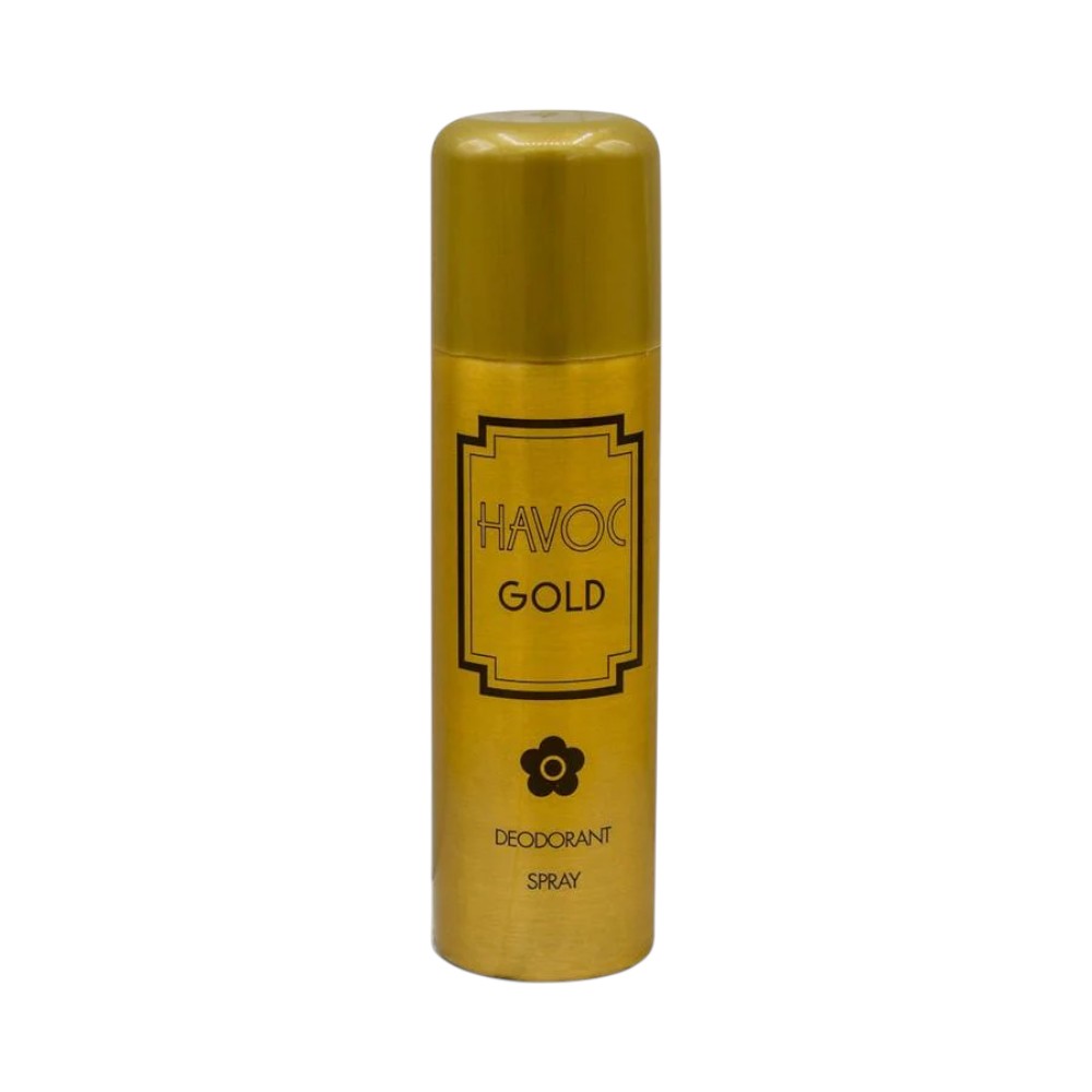 HAVOC DEODORANT SPRAY GOLD 200 ML Default Title - MamasJan Grocery Nonfood