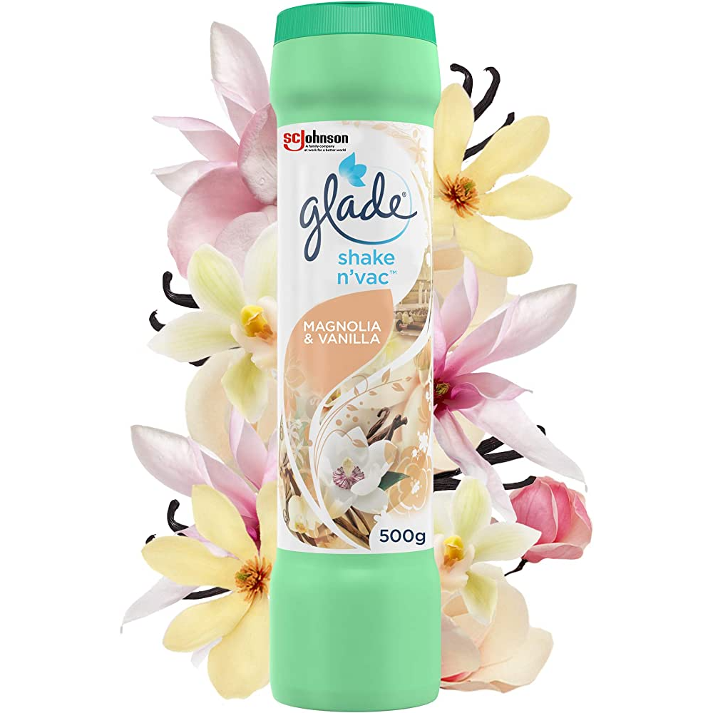 GLADE SHAKE N VAC MAGNOLIA AND VANILLA 500 GM Default Title - MamasJan Grocery Nonfood