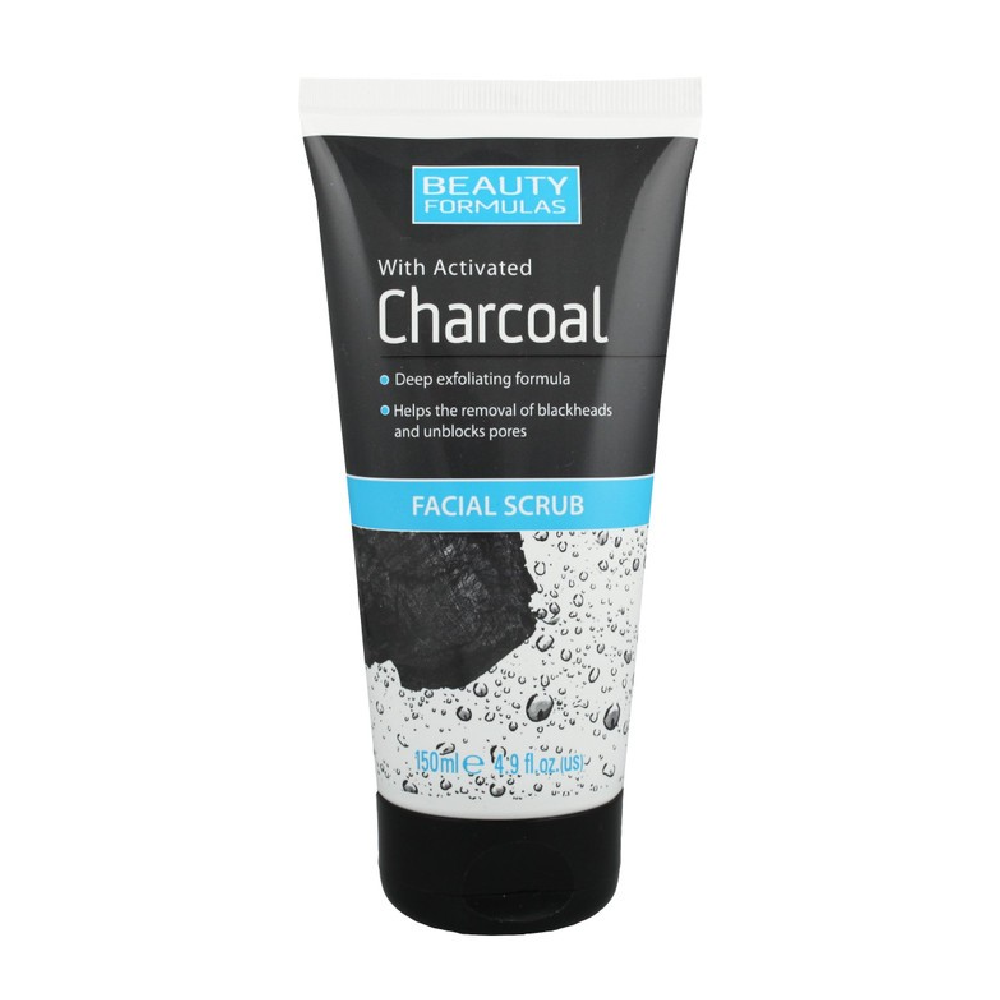 BEAUTY FORMULA CHARCOAL FACIAL SCRUB 150 ML Default Title - MamasJan skincare
