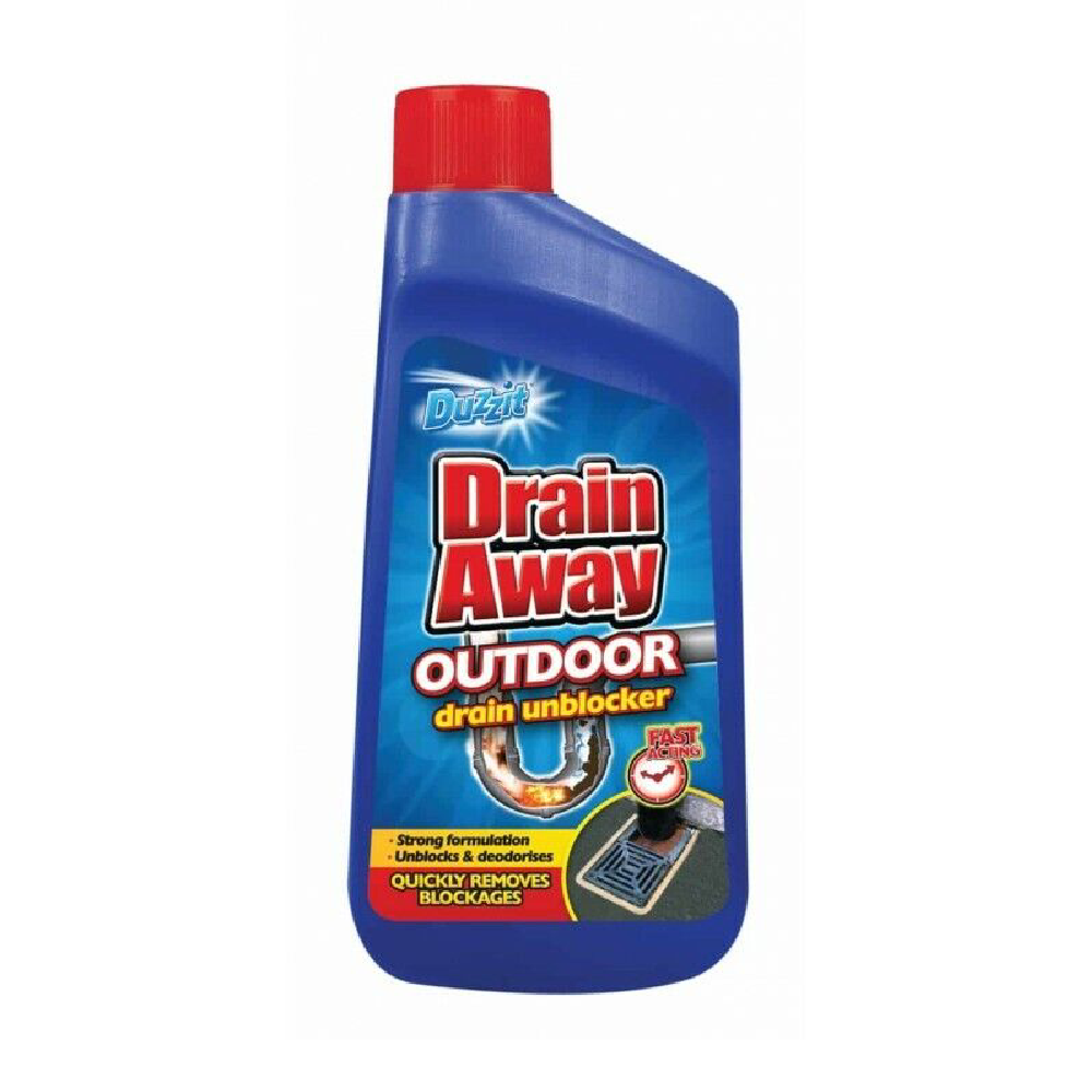 DUZZIT DRAIN AWAY OUTDOOR DRAIN UNBLOCKER 500 ML Default Title - MamasJan Grocery Nonfood
