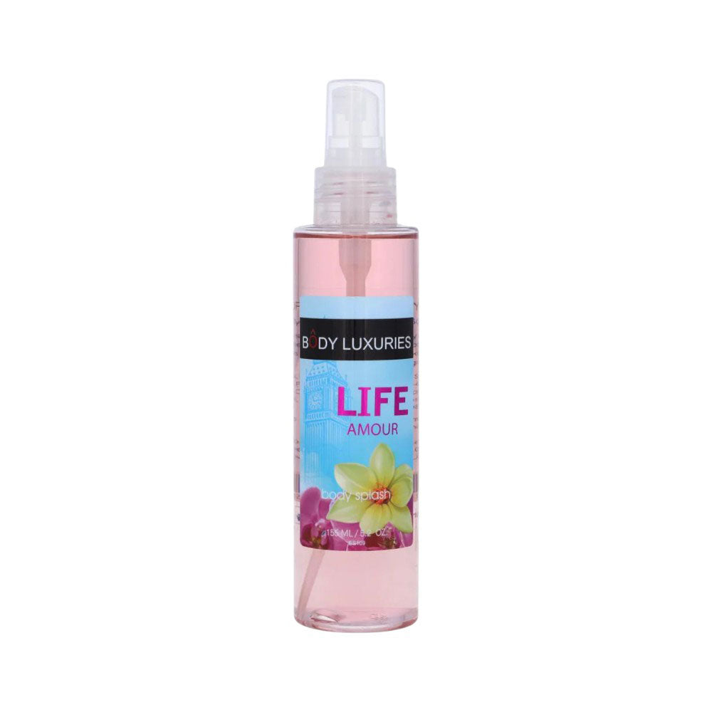 BODY LUXURIES BODY SPLASH LIFE AMOUR 155 ML Default Title - MamasJan Grocery Nonfood