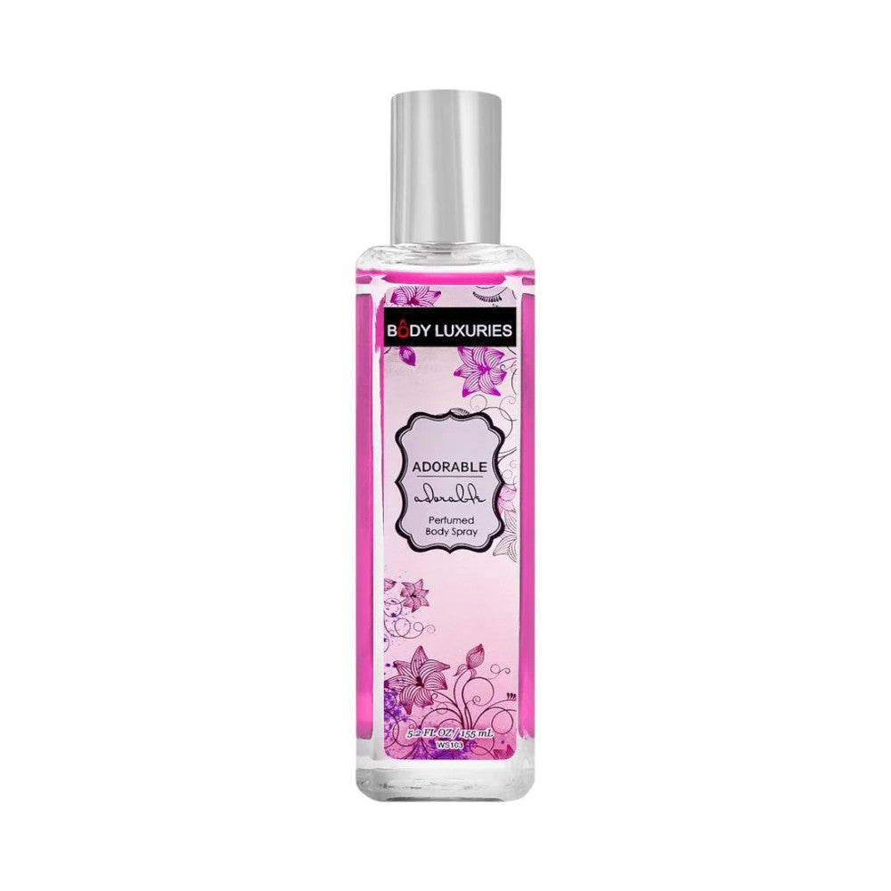 BODY LUXURIES BODY SPRAY ADORABLE 155 ML Default Title - MamasJan Grocery Nonfood