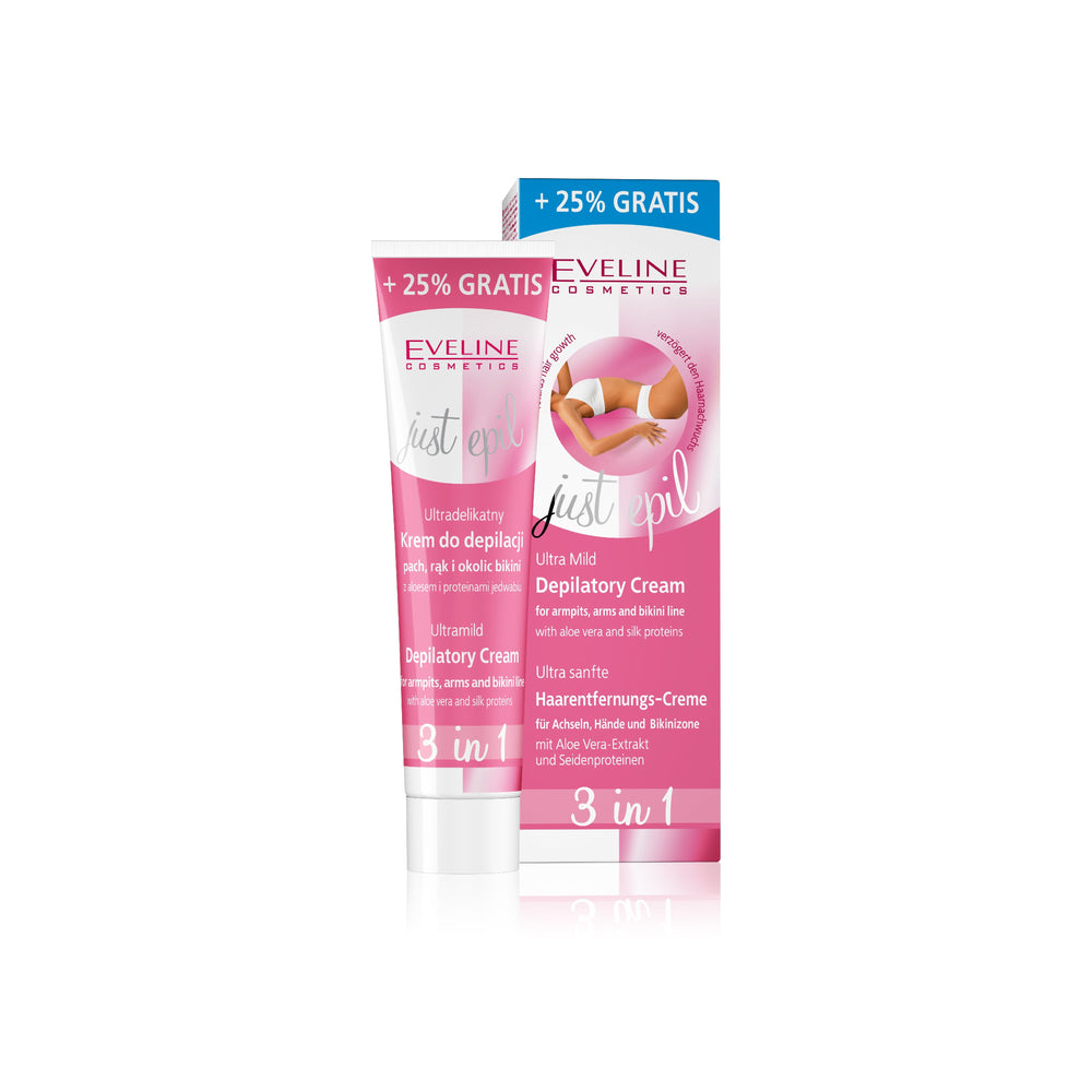 EVELINE ULTRA MILD CREAM JUST EPIL FOR SENSITIVE AREA 3 IN 1 Default Title - MamasJan skincare