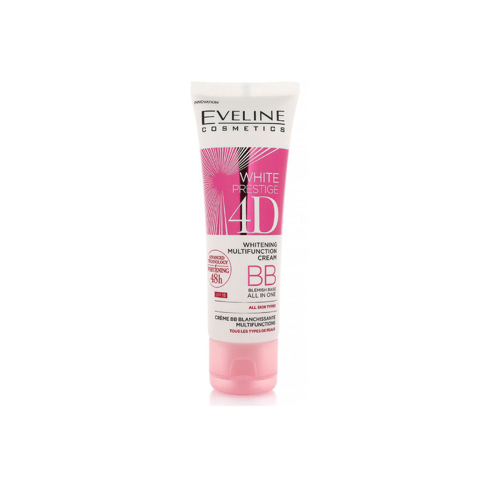 EVELINE WHITE PRESTIGE BB CREAM 4D 50 ML Default Title - MamasJan skincare