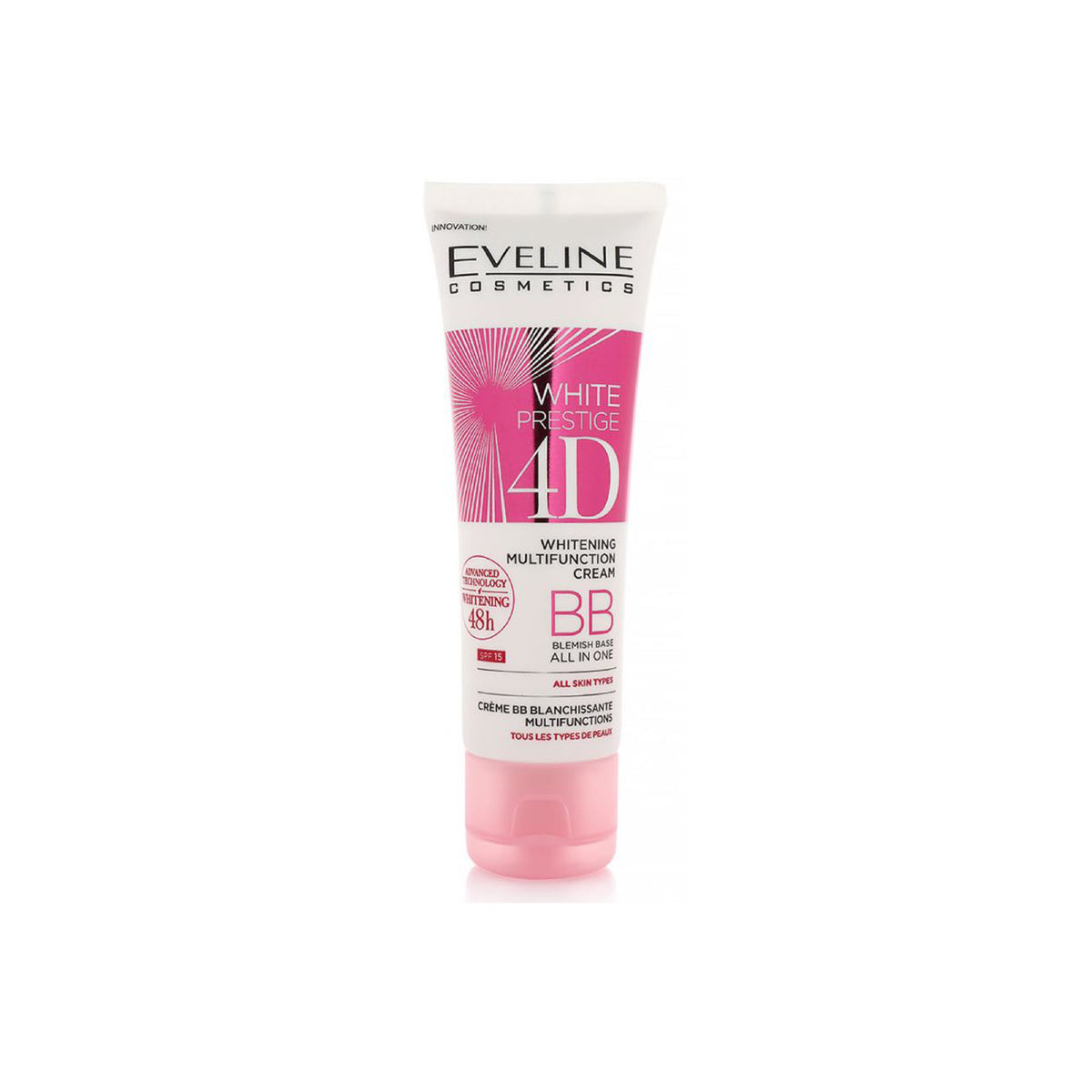EVELINE WHITE PRESTIGE BB CREAM 4D 50 ML Default Title - MamasJan skincare
