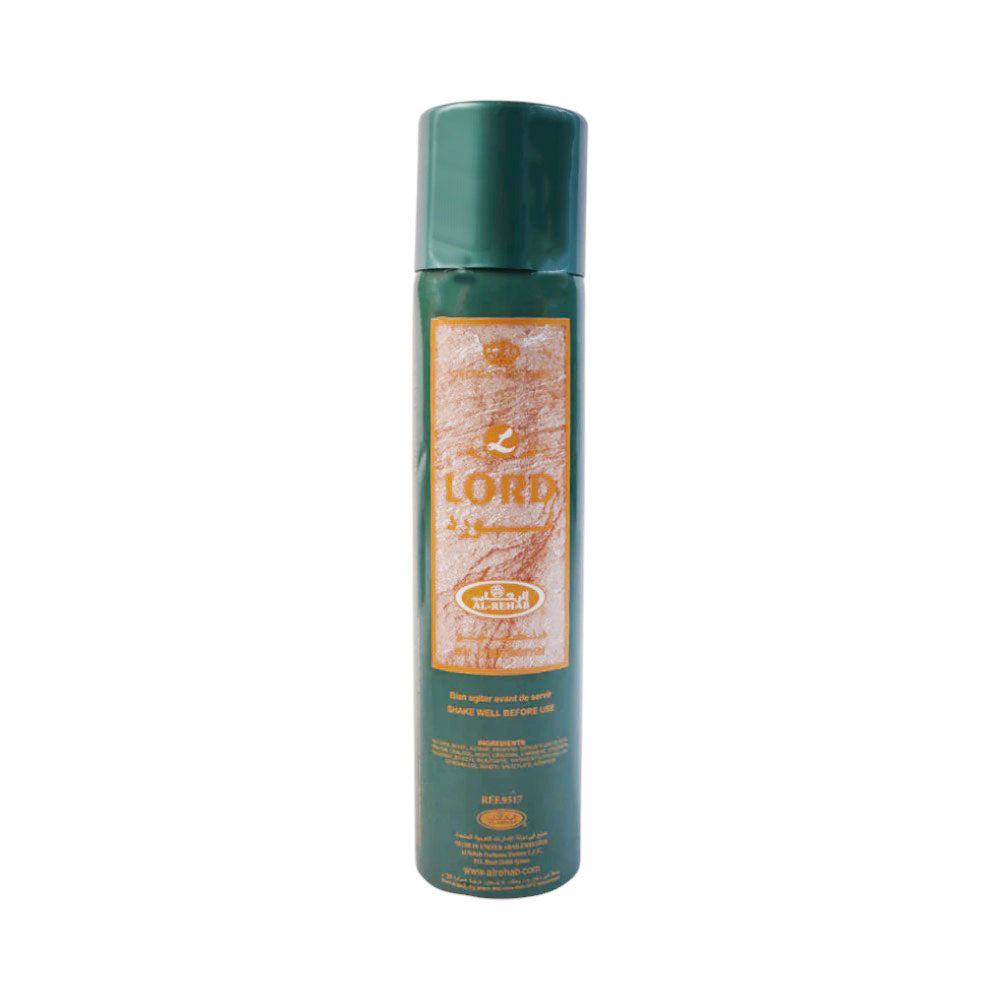 AL REHAB AIR FRESHNER LORD 300 ML Default Title - MamasJan Grocery Nonfood