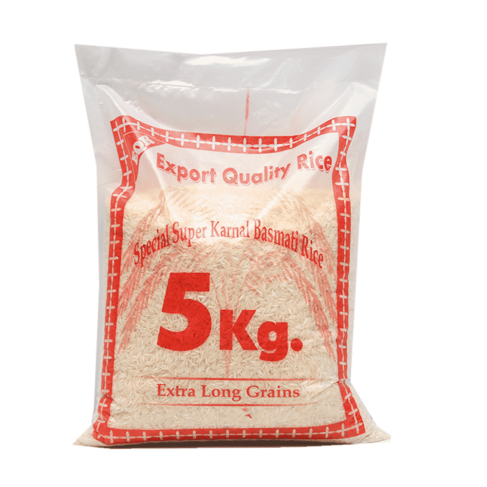 RICE BASMATI EXPORT QUALITY 5 KG Default Title - MamasJan Grocery