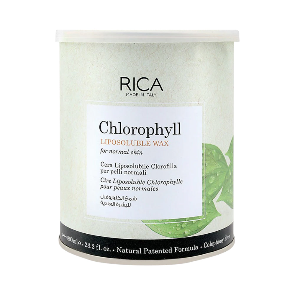RICA LIPOSOLUBLE WAX CHLOROPHYLL 800 ML BASIC Default Title - MamasJan skincare