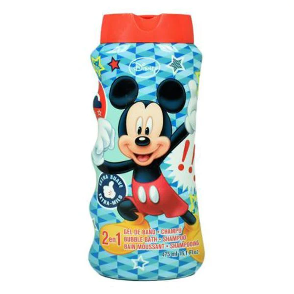 DISNEY MICKEY MOUSE 2 IN 1 BATH & SHAMPOO 475 ML Default Title - MamasJan Grocery Nonfood
