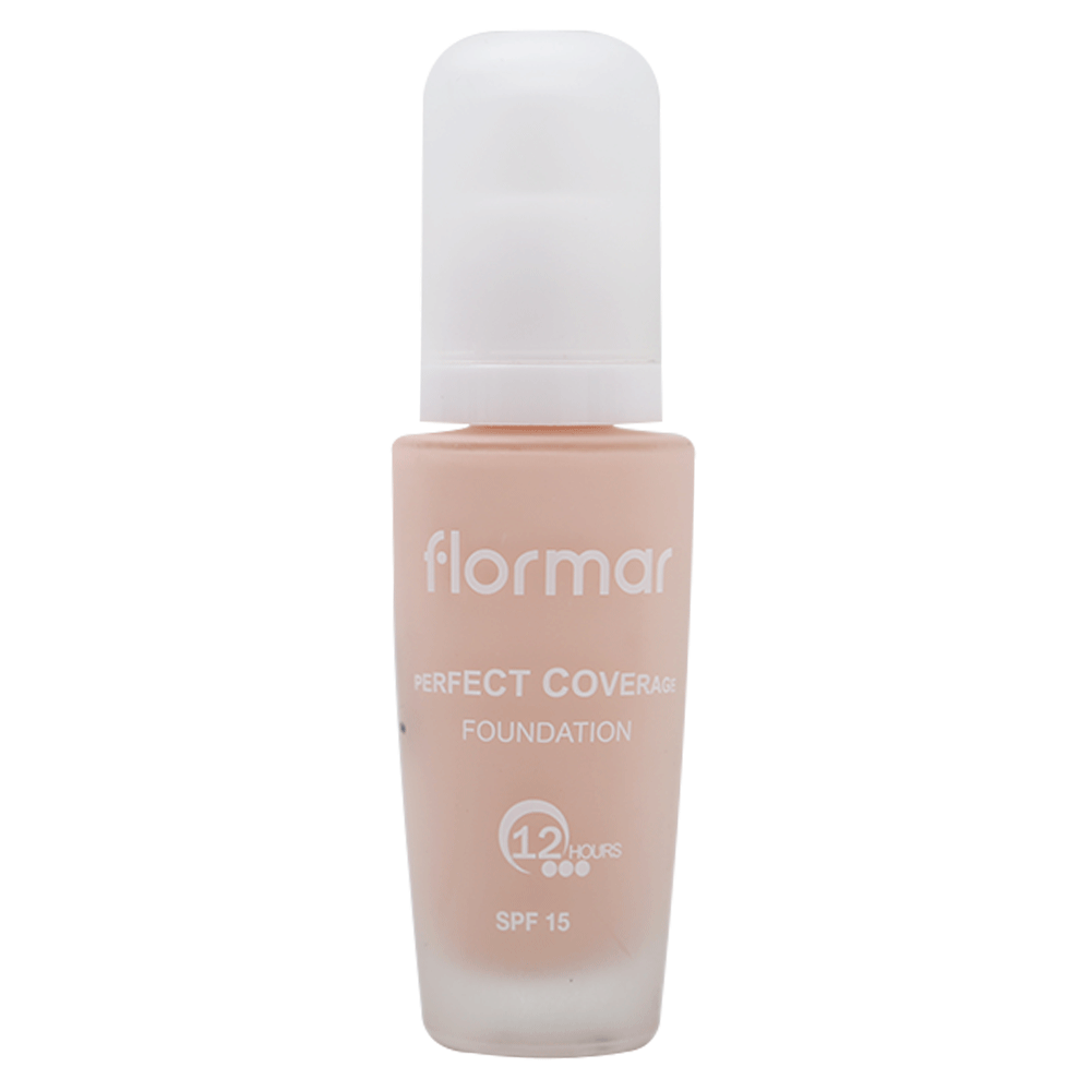 FLORMAR PERFECT COVERAGE FOUNDATION 107 Default Title - MamasJan Makeup