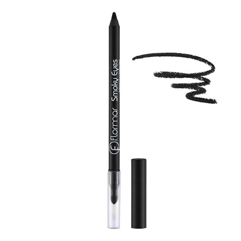 FLORMAR SMOKY EYES LINER BLACK PC Default Title - MamasJan Makeup