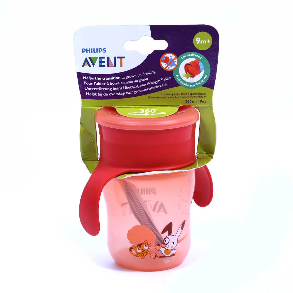 PHILIPS AVENT GROWN UP CUP 9M+ SCF782/00 260 ML Default Title - MamasJan Grocery Nonfood