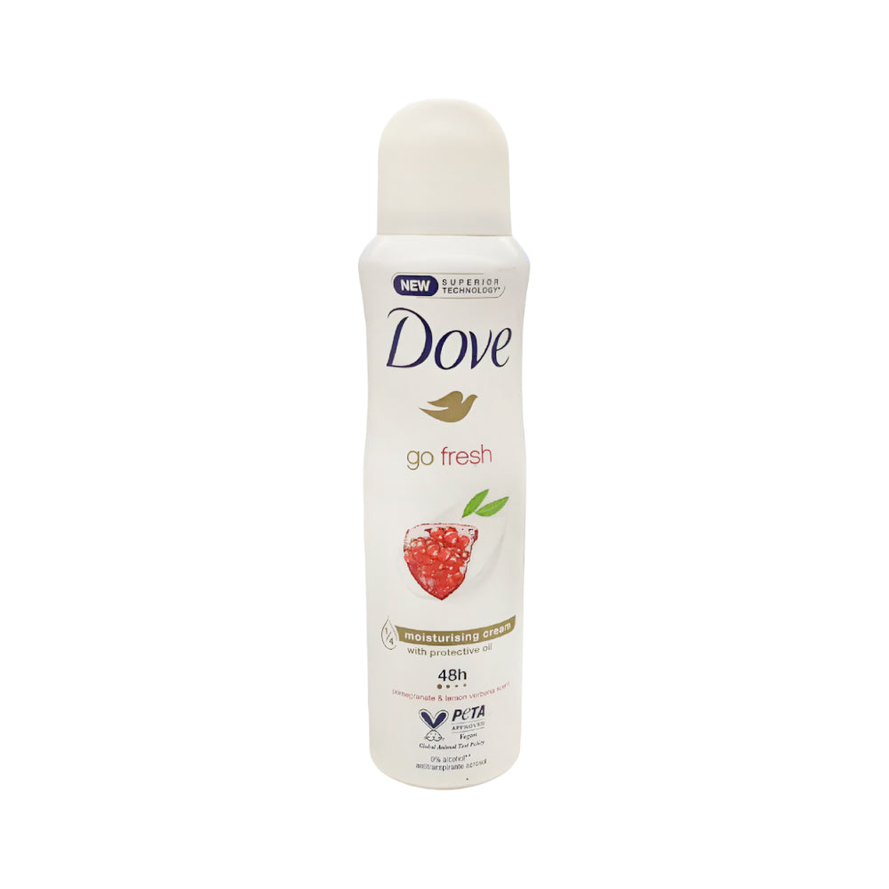 DOVE BODY SPRAY GO FRESH POMEGRANATE & LEMON VERBENA 150 ML Default Title - MamasJan Grocery Nonfood
