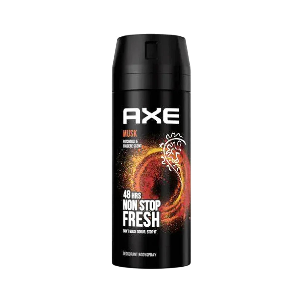 AXE DEODORANT MUSK PATCHOULI & FOUGERE 150 ML Default Title - MamasJan Grocery Nonfood