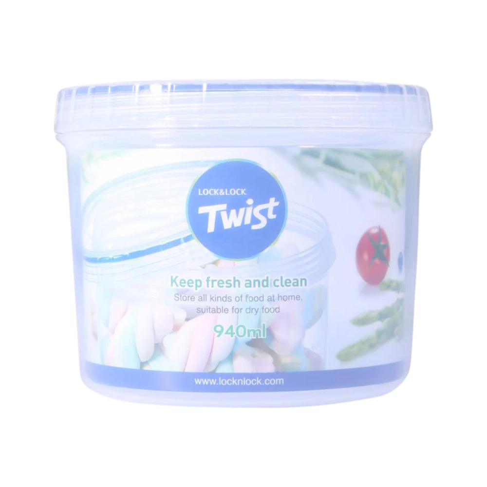LOCK AND LOCK CONTAINER TWIST LLS141 940ML Default Title - MamasJan Grocery Nonfood
