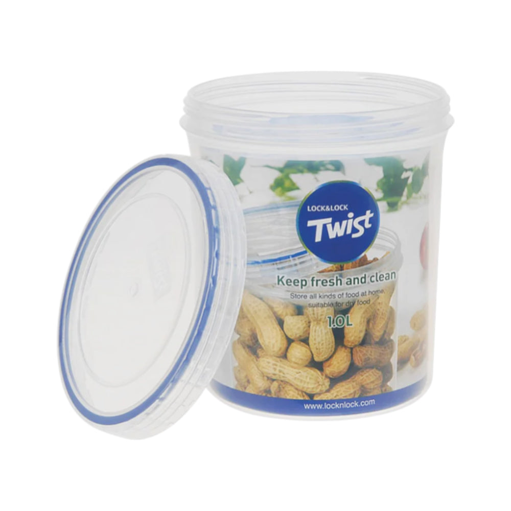 LOCK N LOCK CONTAINER TWIST LLS132 1LTR Default Title - MamasJan Grocery Nonfood