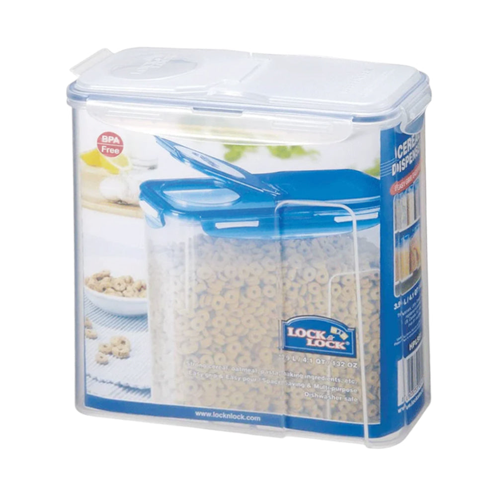 LOCK N LOCK CONTAINER CEREAL HPL951 3.9 LTR Default Title - MamasJan Grocery Nonfood