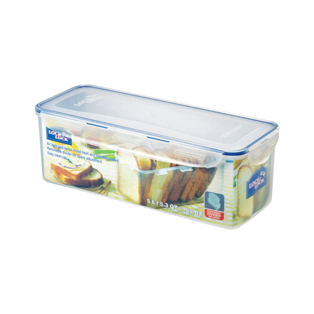 LOCK N LOCK CONTAINER BOWL FOR BREAD HPL849 5 LTR Default Title - MamasJan Grocery Nonfood