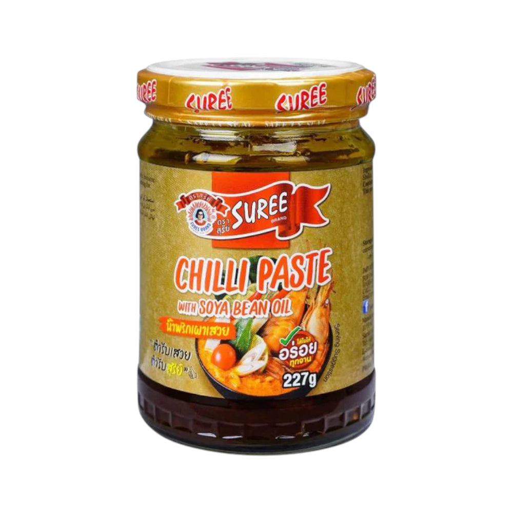 SUREE PASTE CHILLI WITH SOYA BEAN OIL 227 GM Default Title - MamasJan Grocery