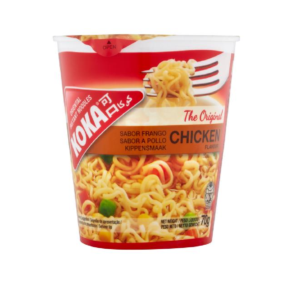 KOKA NOODLES CHICKEN CUP 70 GM Default Title - MamasJan Grocery