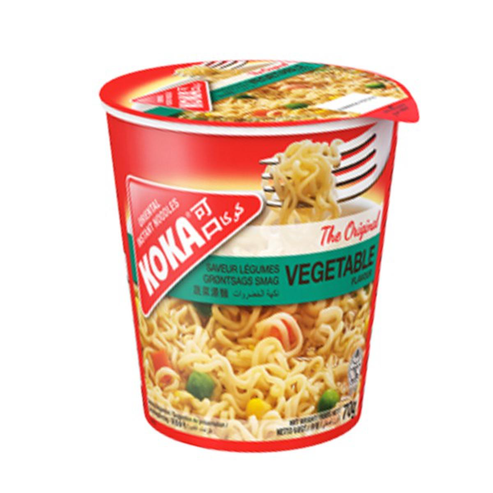 KOKA NOODLES VEGETABLE 70 GM Default Title - MamasJan Grocery
