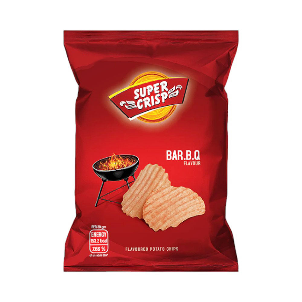 SUPER CRISP CHIPS BARBECUE 34 GM Default Title - MamasJan Grocery