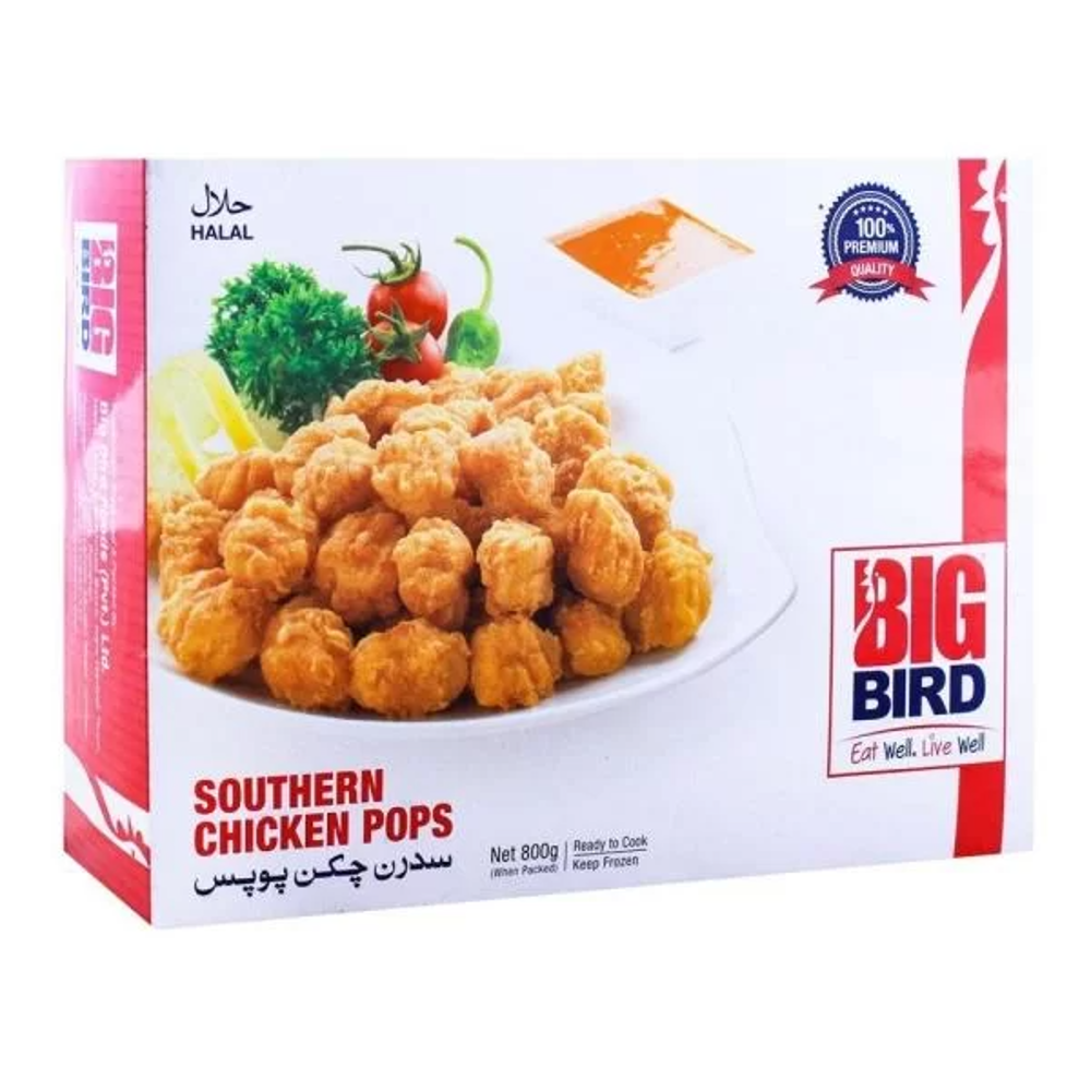 BIG BIRD SOUTHERN CHICKEN POPS SMALL 200GM Default Title - MamasJan Grocery