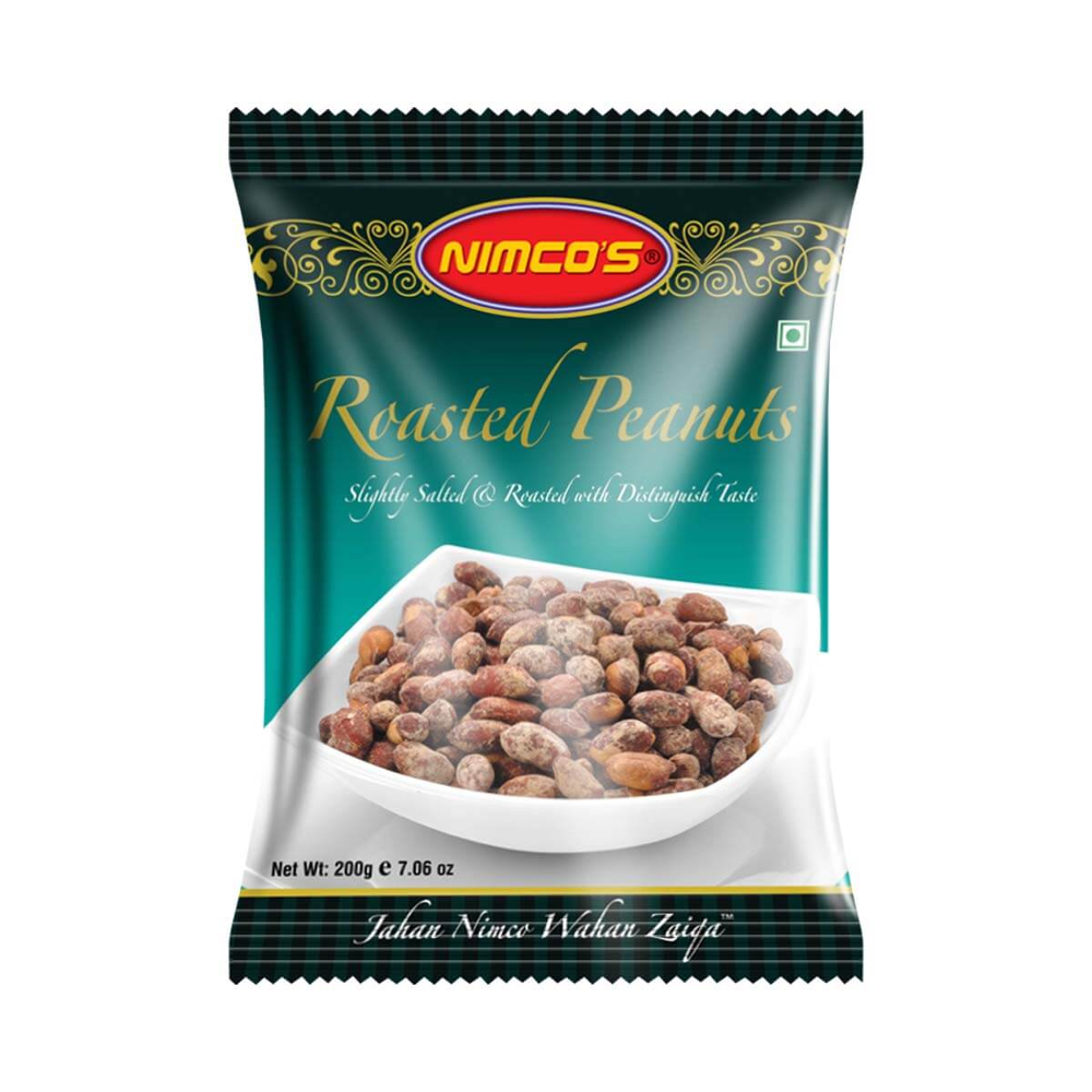 NIMCOS ROASTED PEANUTS 200 GM Default Title - MamasJan Grocery