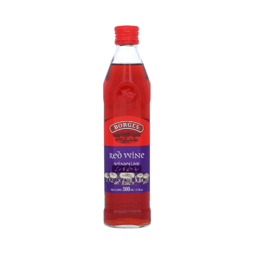 BORGES RED WINE VINEAGR 500 ML Default Title - MamasJan Grocery
