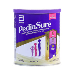 PEDIASURE NUTRITIONAL SUPPLEMENT POWDER FOR KIDS VANILLA TIN 400 GM Default Title - MamasJan Grocery