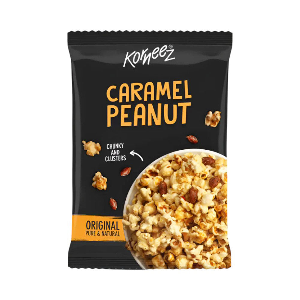 KORNEEZ POP CORN CARAMAL PEANUT 45 GM Default Title - MamasJan Grocery