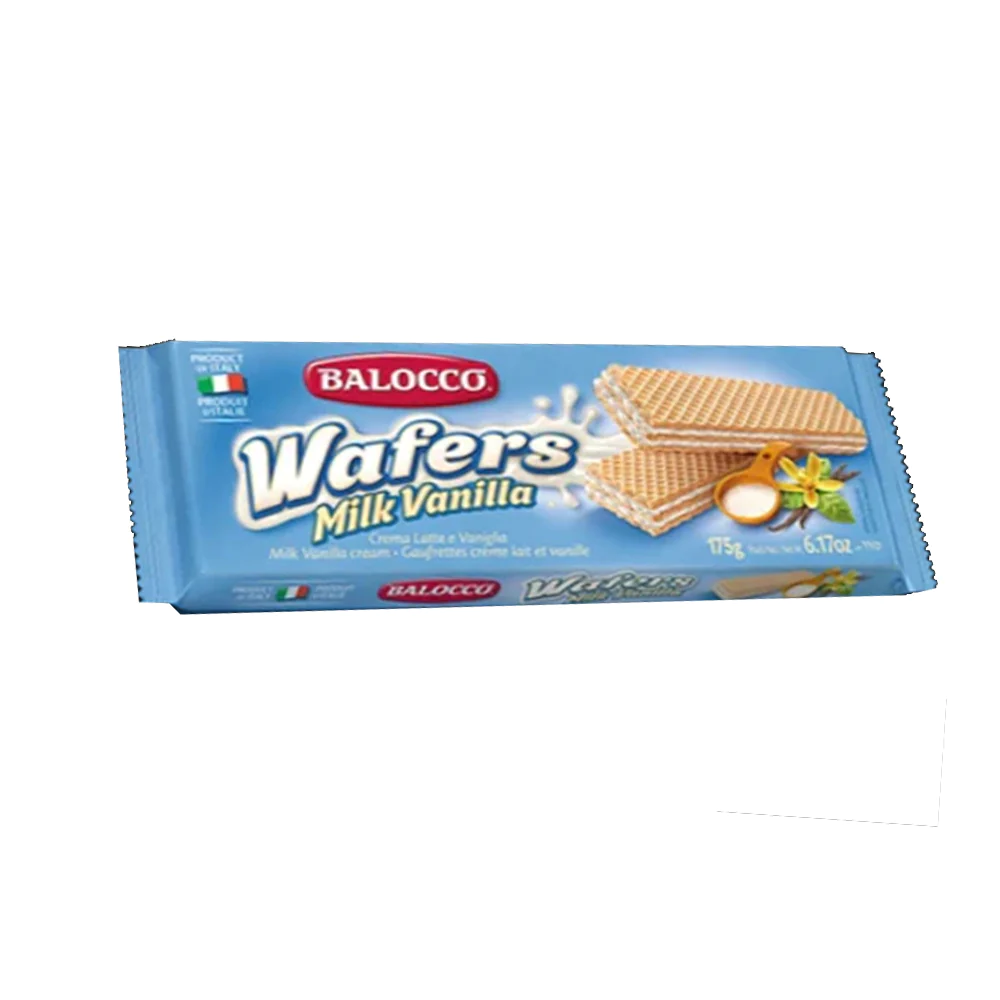 BALOCCO SNACK WAFER VANILLA 175 GM Default Title - MamasJan Grocery