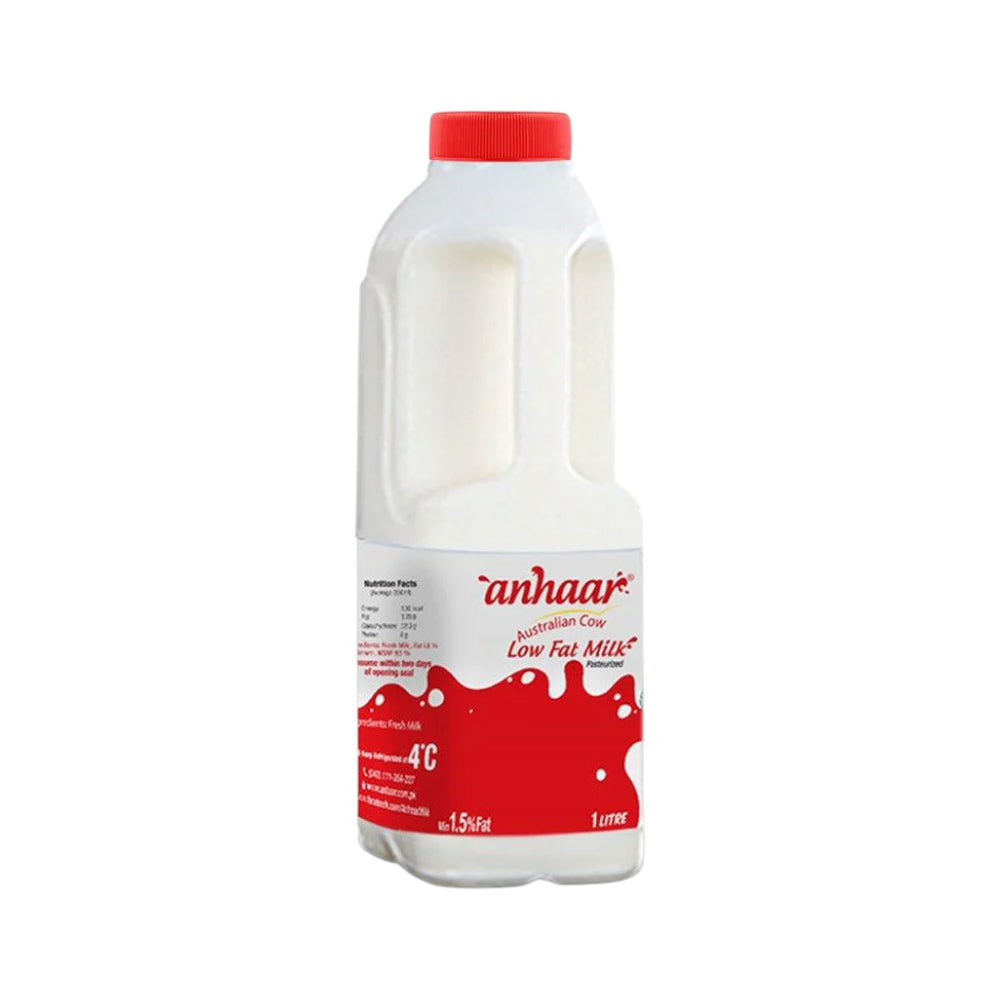 ANHAAR MILK LOW FAT 1 LTR Default Title - MamasJan Grocery