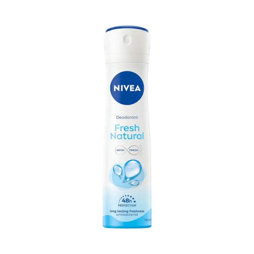 NIVEA DEODORANT FRESH NATURAL INFINI FRESH 150 ML Default Title - MamasJan Grocery Nonfood